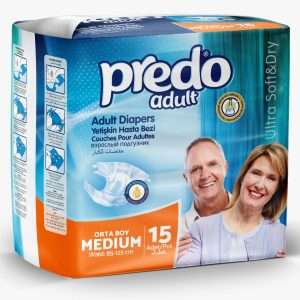 Predo Adult Diapers Medium 15 pcs